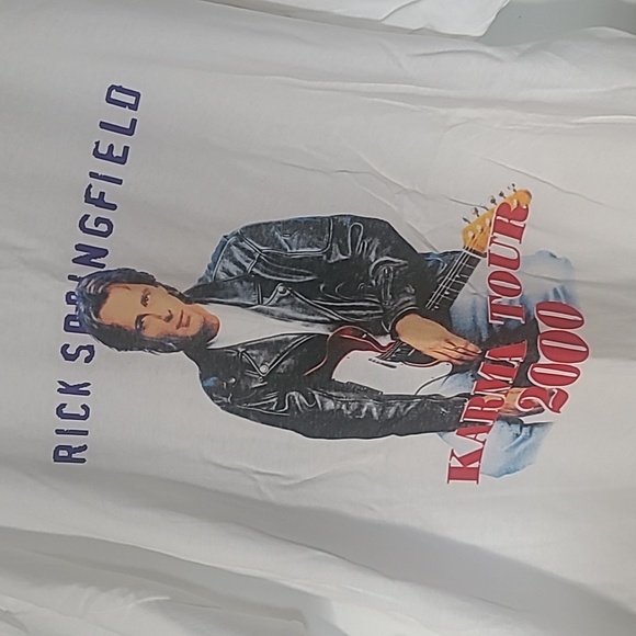 Rick Springfield Concert tee - Picture 2 of 5
